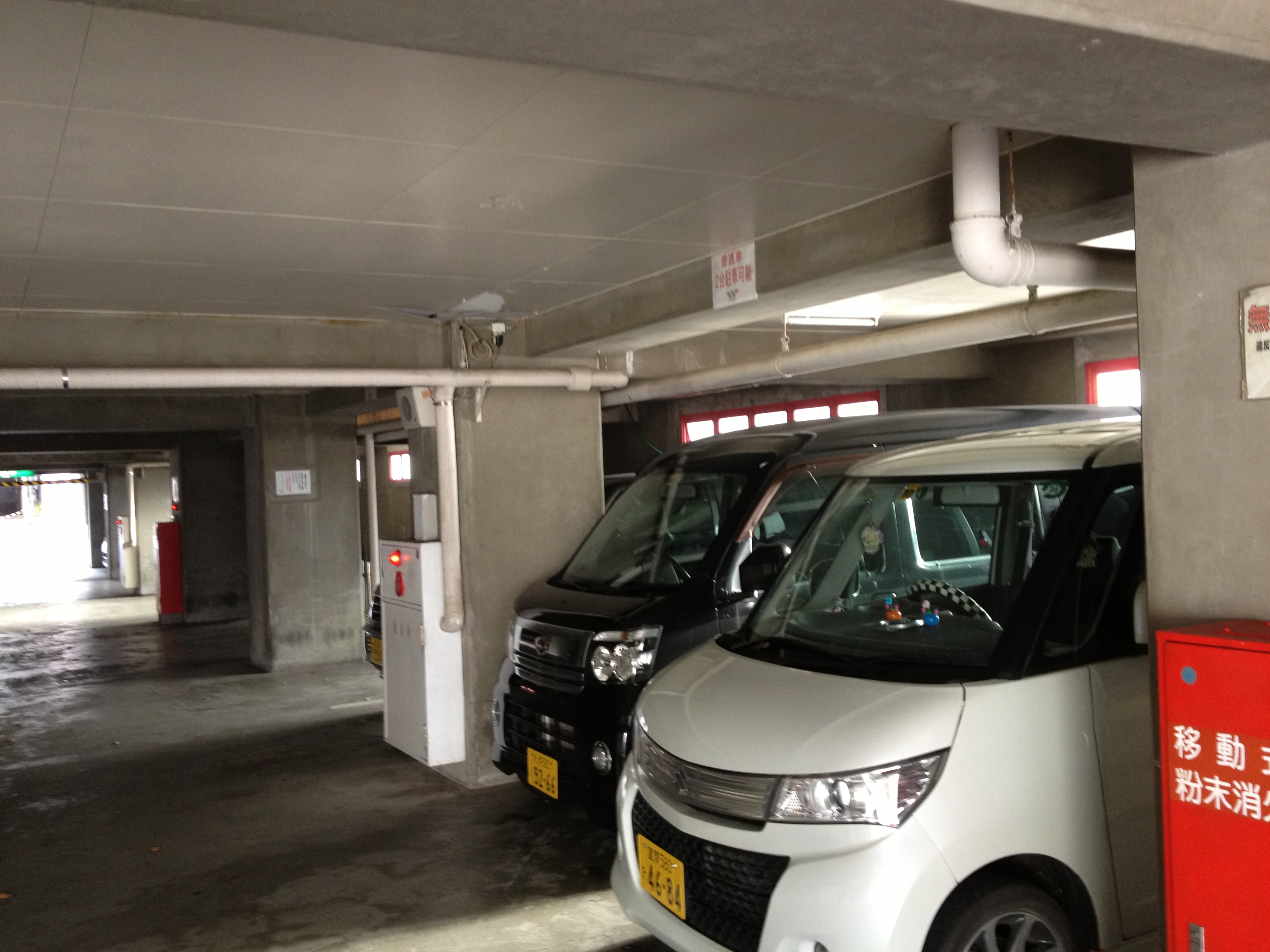 駐車場は建屋地下は狭いため おん宿千歳のかわせみ ホテルウィング千歳の秘密紹介